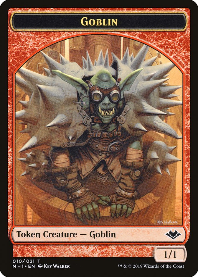 Marit Lage (006) // Goblin (010) Double-Sided Token [Modern Horizons Tokens] | Jack's On Queen