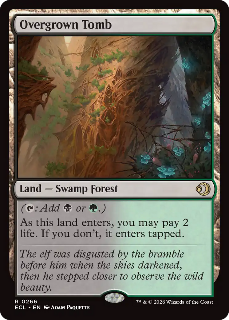 Overgrown Tomb [Lorwyn Eclipsed] | Jack's On Queen