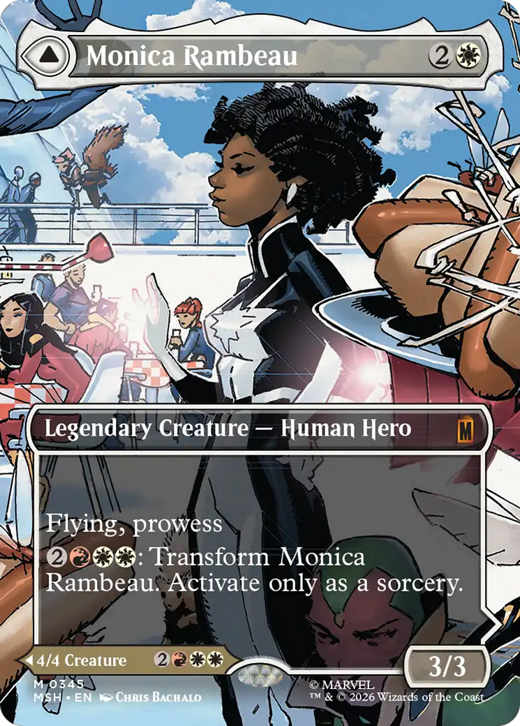 Monica Rambeau (Borderless) (0345) [Marvel Super Heroes] | Jack's On Queen