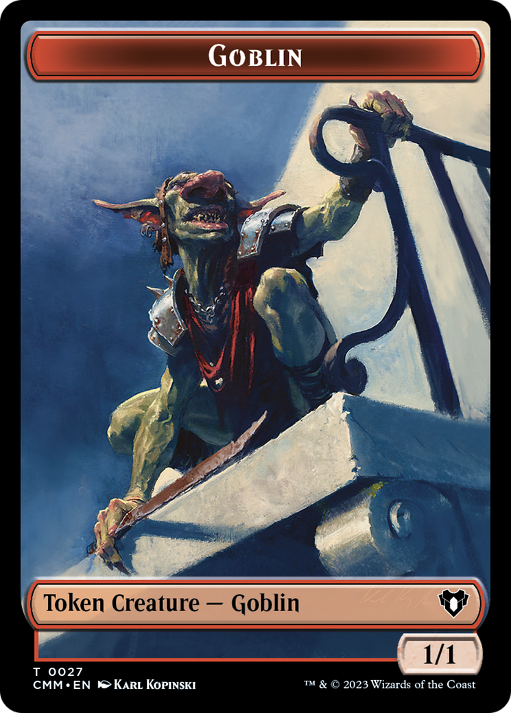 Goblin Token [Commander Masters Tokens] | Jack's On Queen