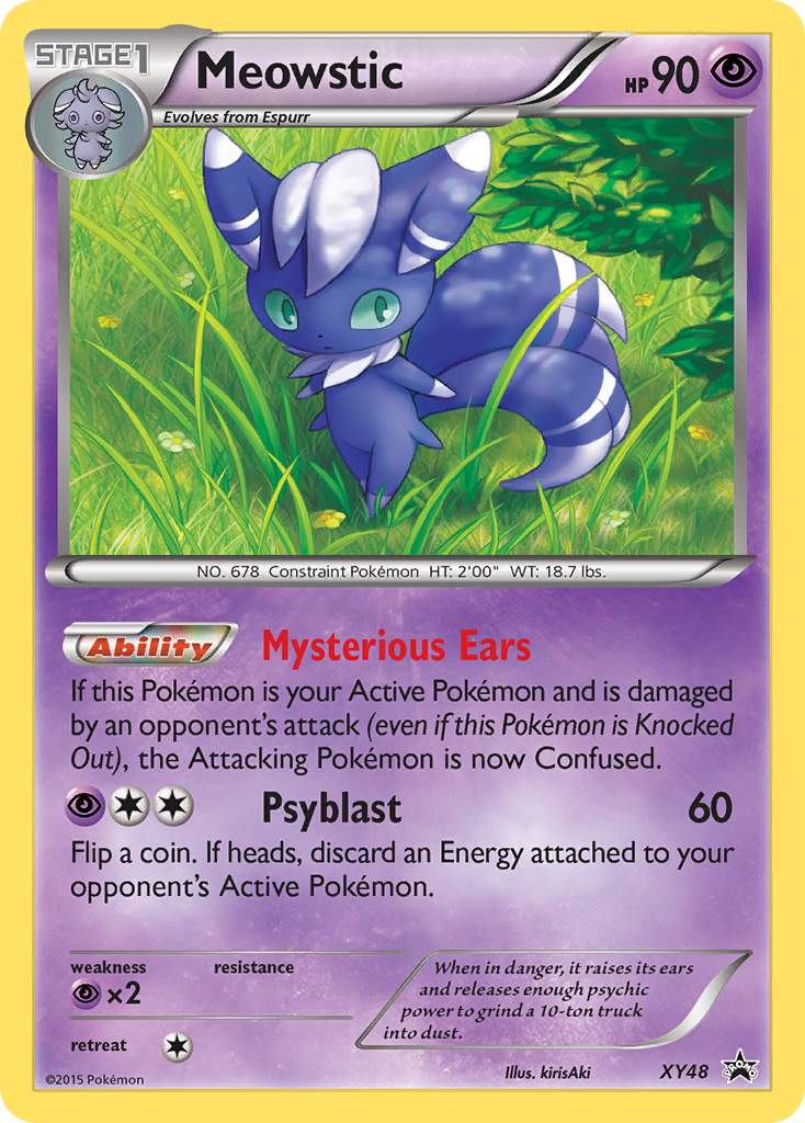 Meowstic (XY48) [XY: Black Star Promos] | Jack's On Queen