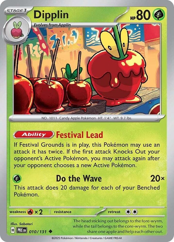 Dipplin (010/131) [Scarlet & Violet: Prismatic Evolutions] | Jack's On Queen