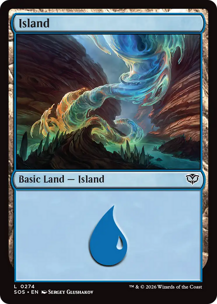 Island (0274) [Secrets of Strixhaven] | Jack's On Queen