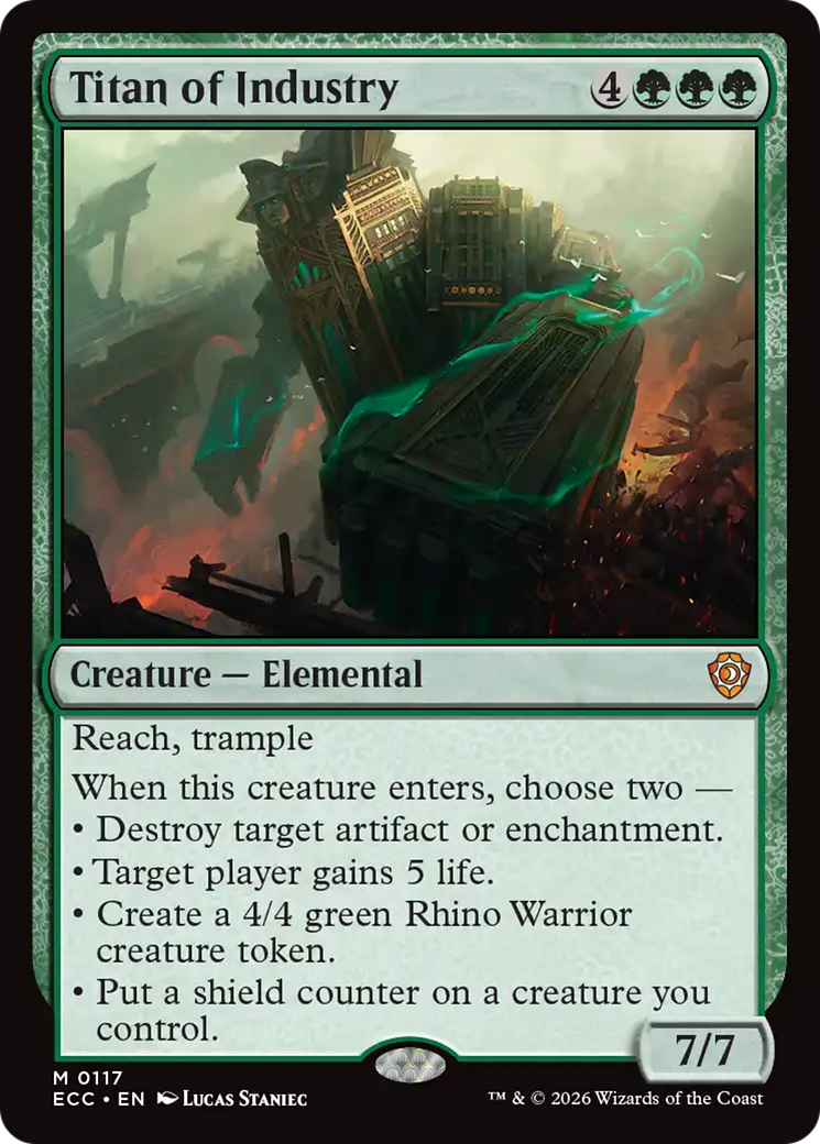 Titan of Industry [Lorwyn Eclipsed Commander] | Jack's On Queen
