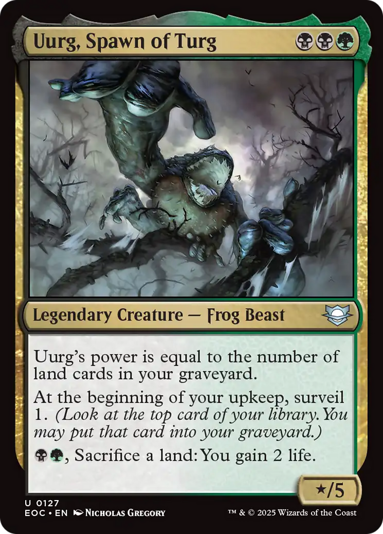 Uurg, Spawn of Turg [Edge of Eternities Commander] | Jack's On Queen