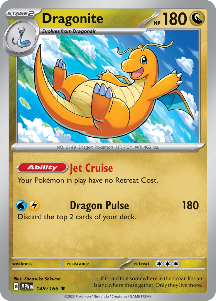 Dragonite (149/165) [Scarlet & Violet: 151] | Jack's On Queen