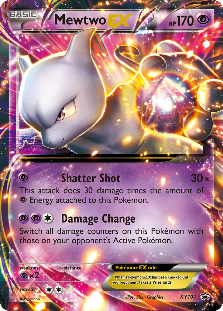 Mewtwo EX (XY107) [XY: Black Star Promos] | Jack's On Queen