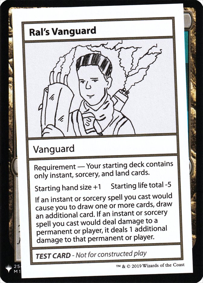 Ral's Vanguard [Mystery Booster Playtest Cards] | Jack's On Queen