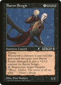 Baron Sengir (Oversized) [Oversize Cards] | Jack's On Queen