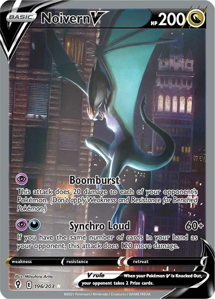 Noivern V (196/203) [Sword & Shield: Evolving Skies] | Jack's On Queen