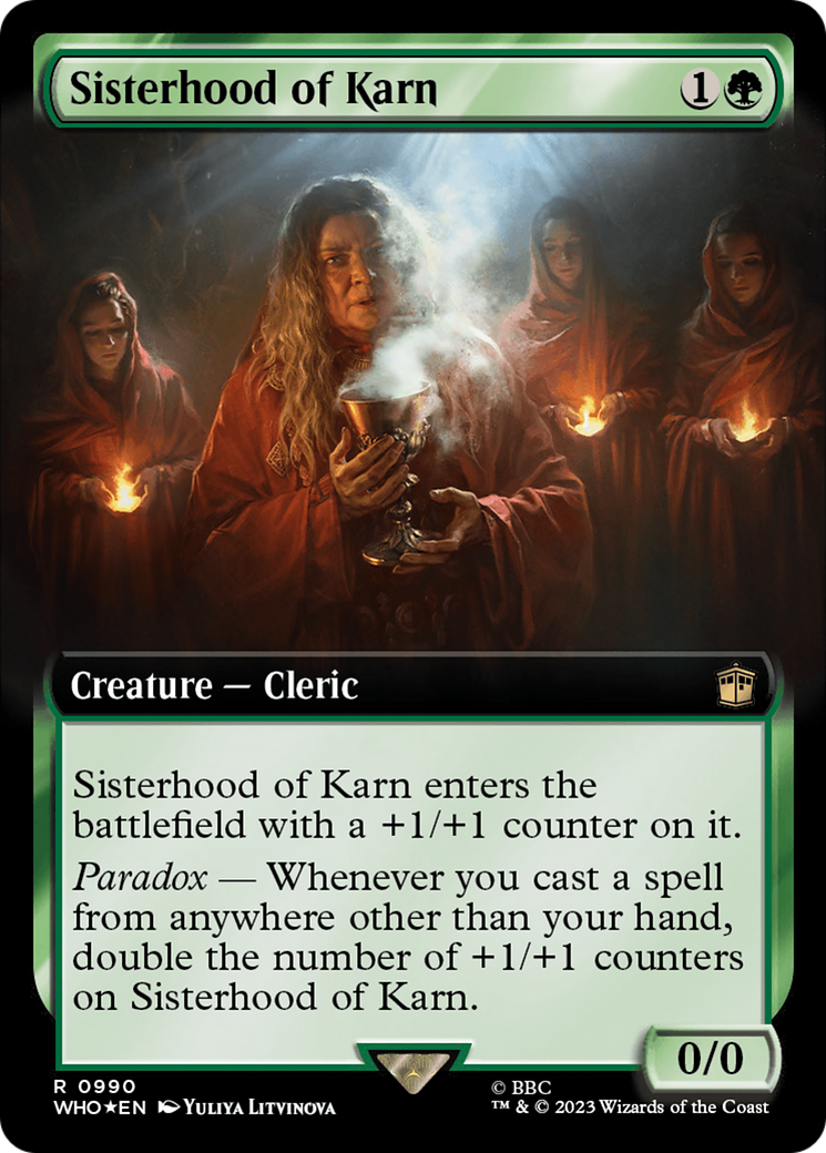 Sisterhood of Karn (Extended Art) (Surge Foil) [Doctor Who] | Jack's On Queen