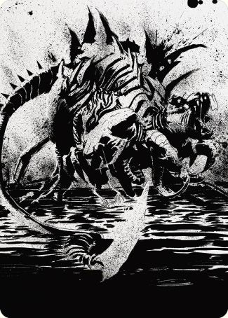 Karumonix, the Rat King Art Card [Phyrexia: All Will Be One Art Series] | Jack's On Queen