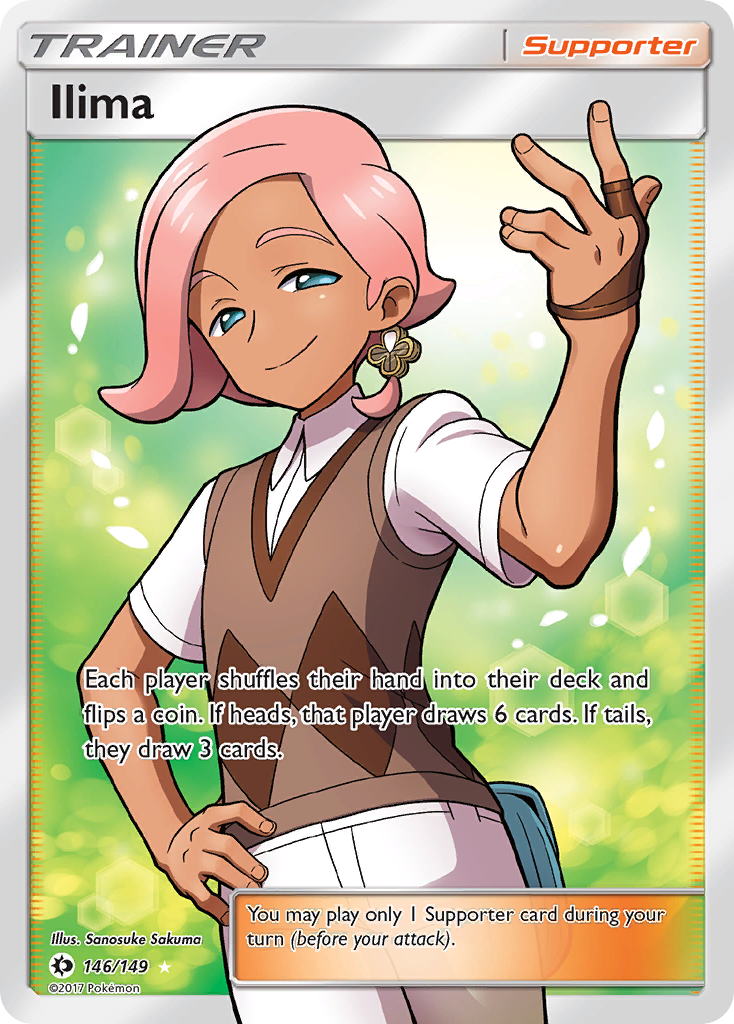 Ilima (146/149) [Sun & Moon: Base Set] | Jack's On Queen