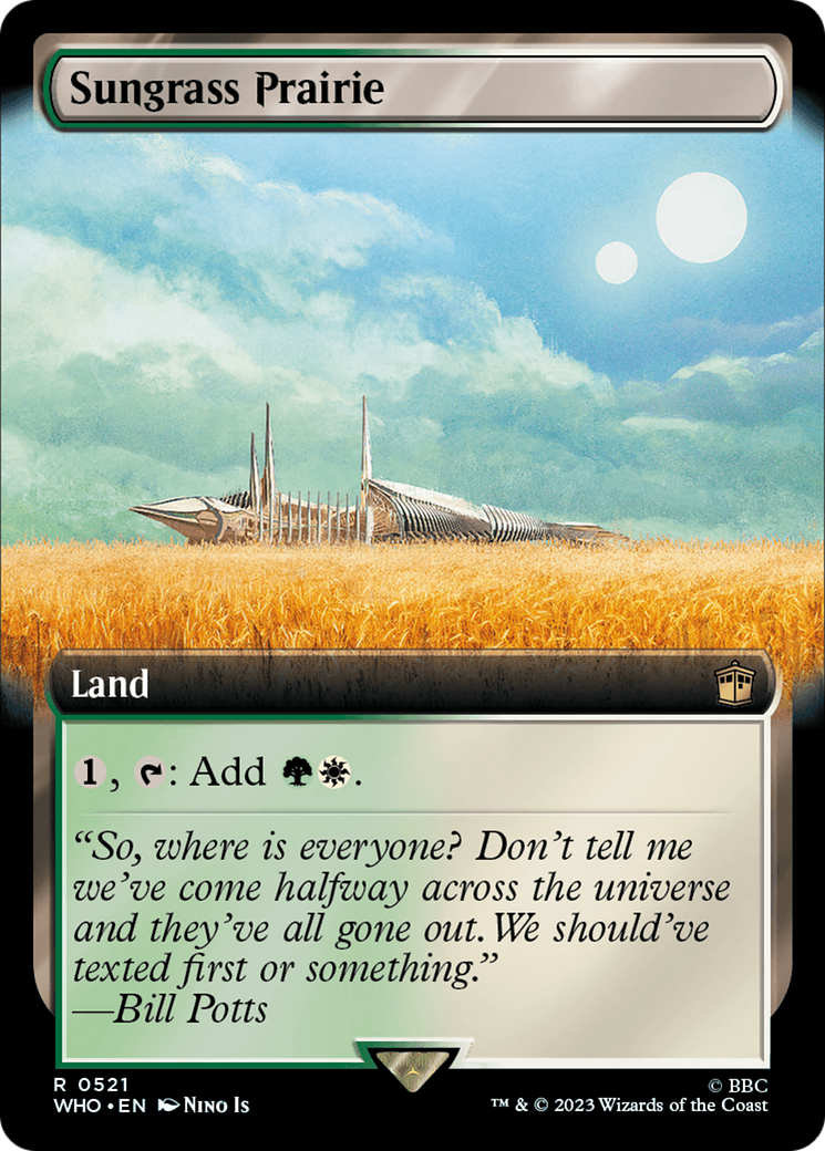 Sungrass Prairie (Extended Art) [Doctor Who] | Jack's On Queen