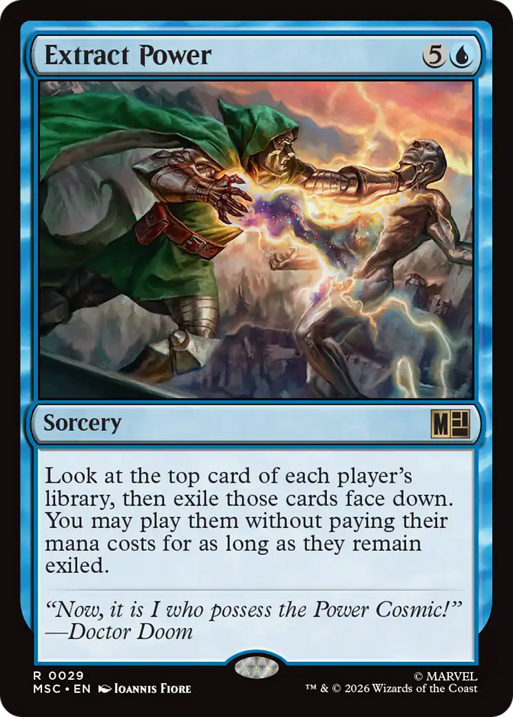 Extract Power [Marvel Super Heroes Commander] | Jack's On Queen