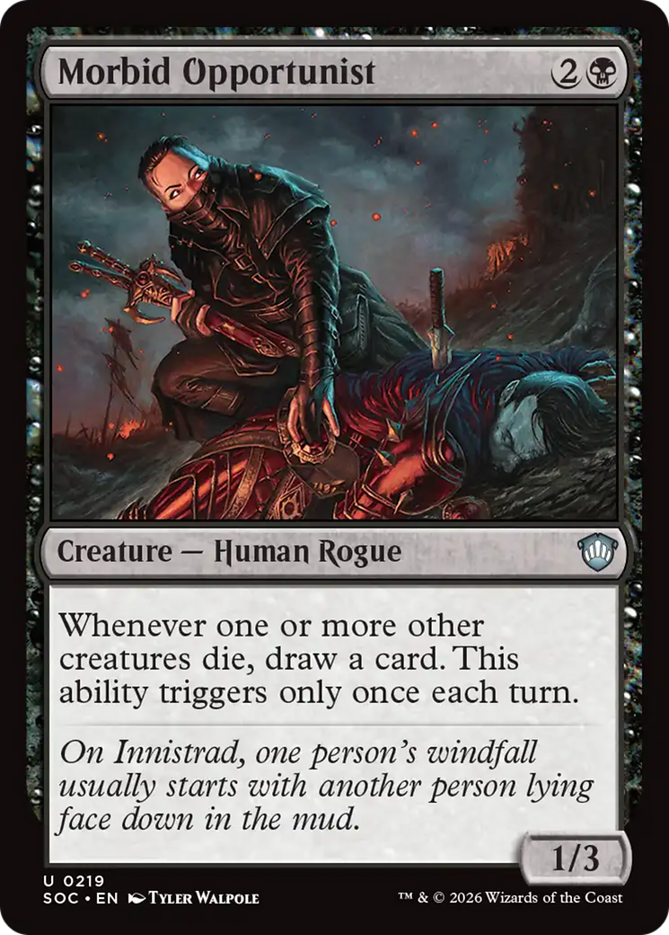 Morbid Opportunist [Secrets of Strixhaven Commander] | Jack's On Queen