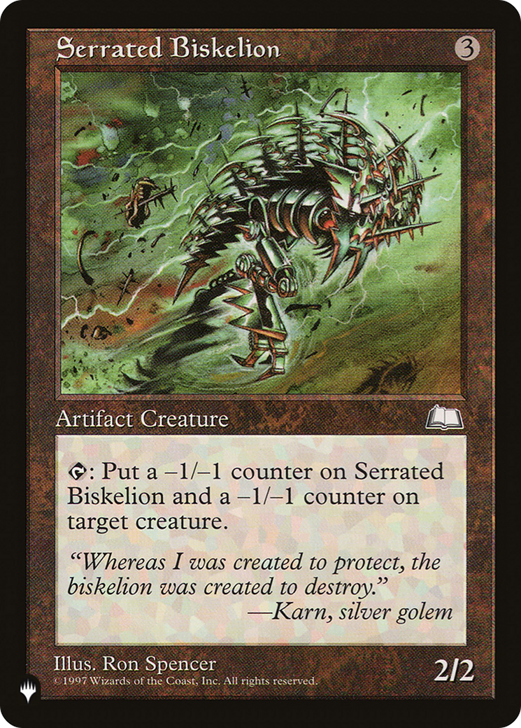 Serrated Biskelion [The List] | Jack's On Queen