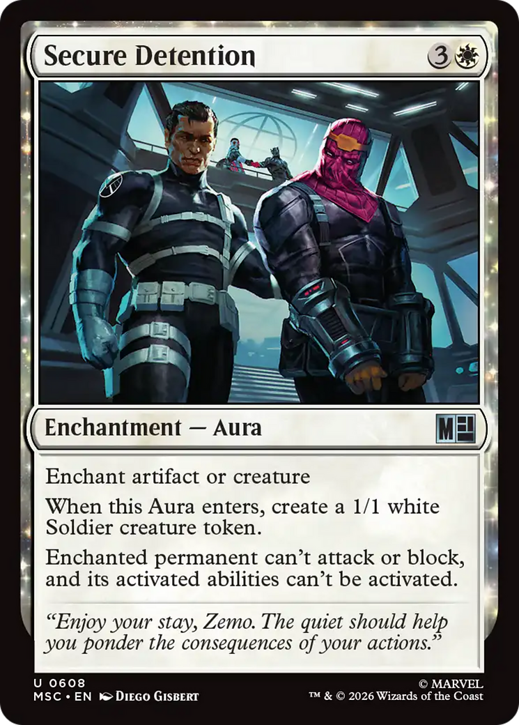 Secure Detention [Marvel Super Heroes Commander] | Jack's On Queen