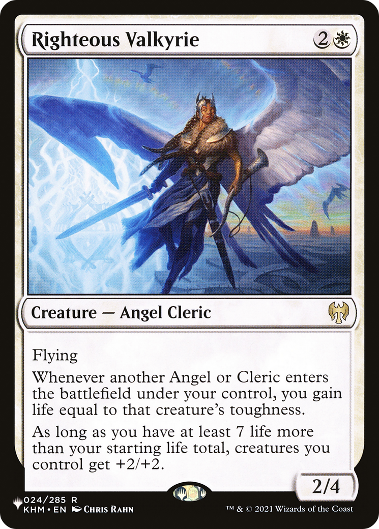 Righteous Valkyrie [Secret Lair: Angels] | Jack's On Queen