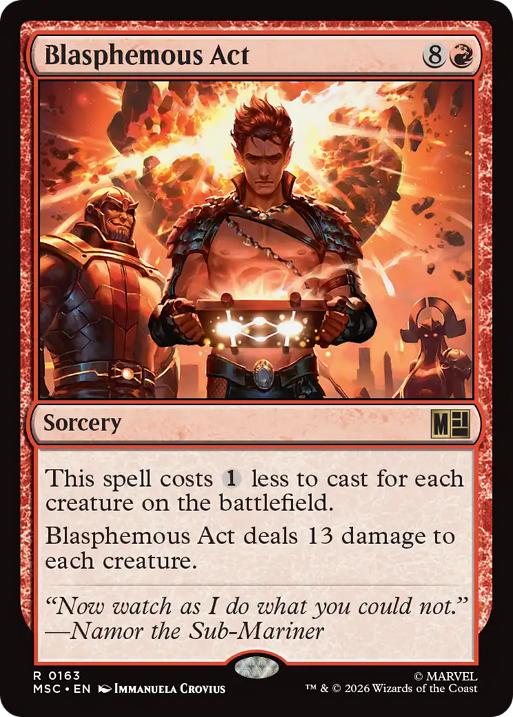 Blasphemous Act [Marvel Super Heroes Commander] | Jack's On Queen