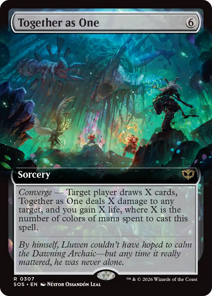 Together as One (Extended Art) [Secrets of Strixhaven] | Jack's On Queen