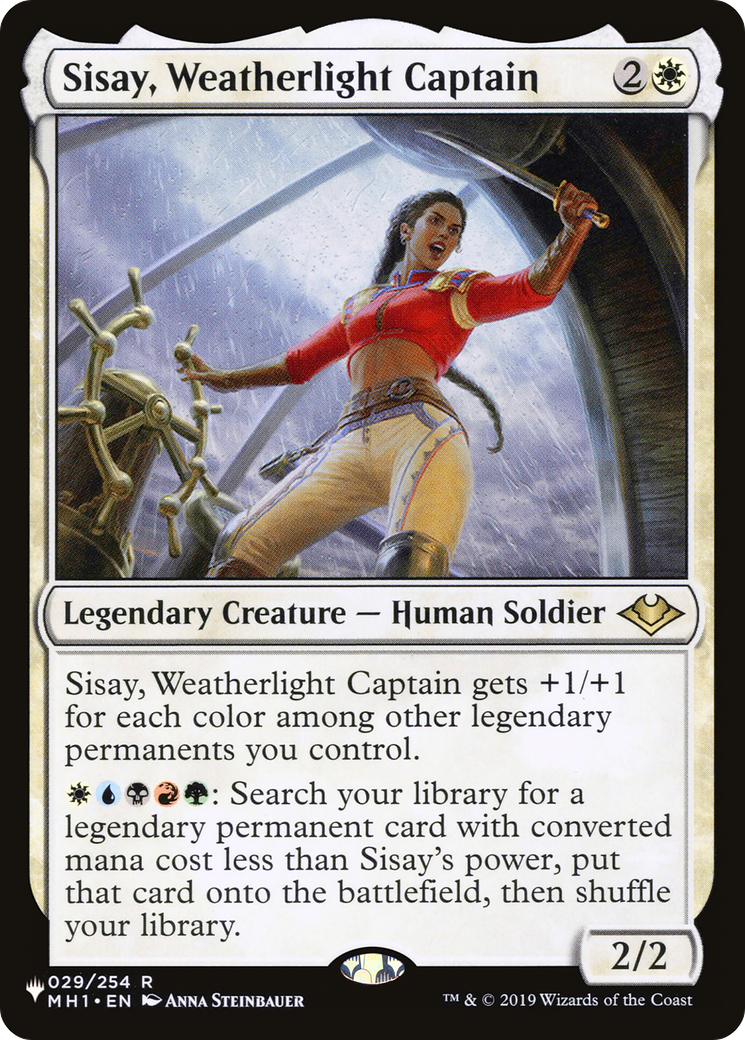 Sisay, Weatherlight Captain [Secret Lair: From Cute to Brute] | Jack's On Queen
