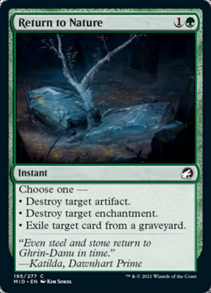 Return to Nature [Innistrad: Midnight Hunt] | Jack's On Queen