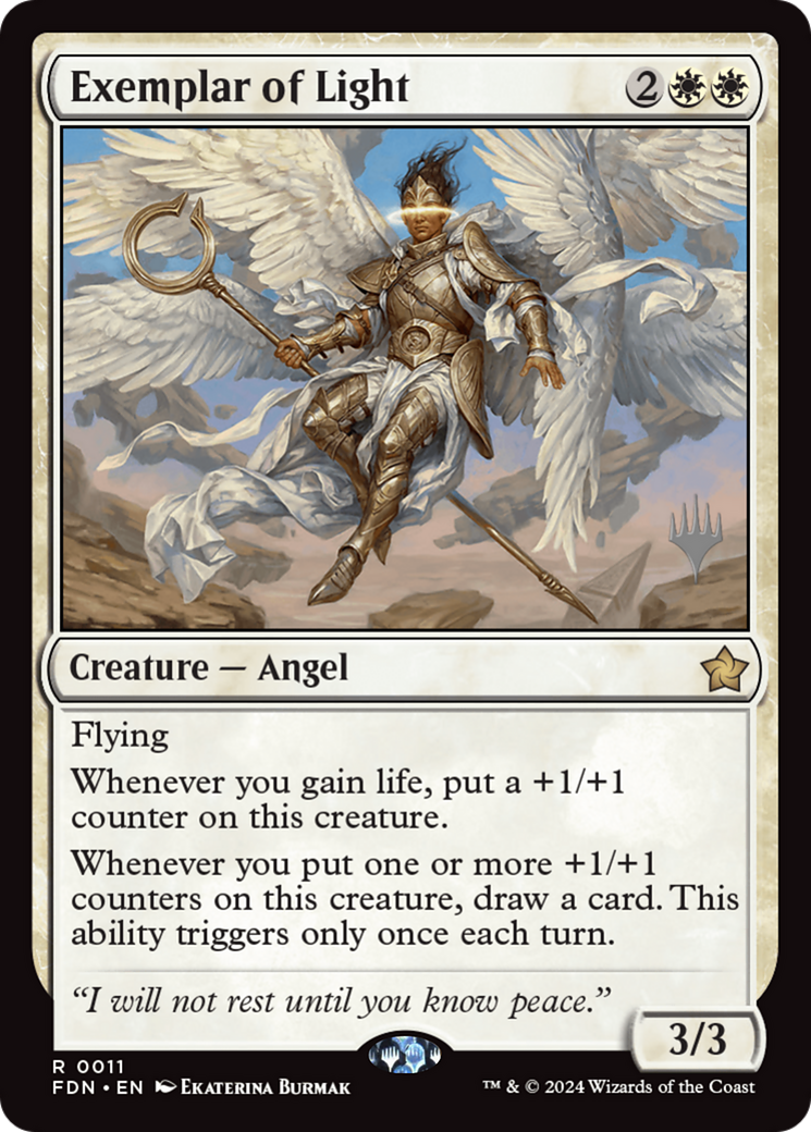 Exemplar of Light [Foundations Promos] | Jack's On Queen
