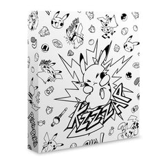 D-Ring Binder - Pikachu (Comic-Style) | Jack's On Queen