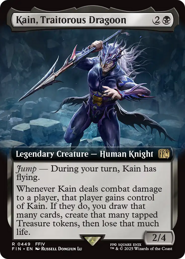 Kain, Traitorous Dragoon (Extended Art) [FINAL FANTASY] | Jack's On Queen