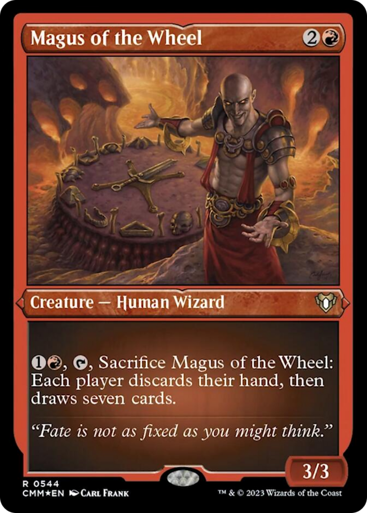 Magus of the Wheel (Foil Etched) [Commander Masters] | Jack's On Queen