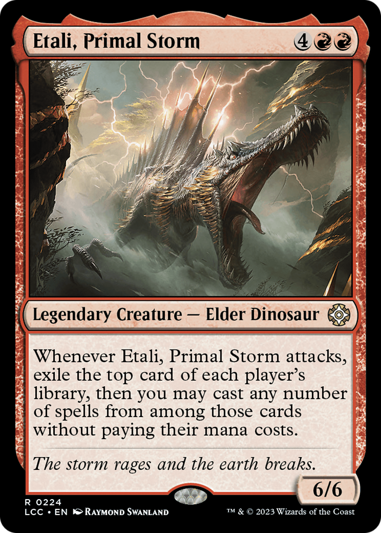 Etali, Primal Storm [The Lost Caverns of Ixalan Commander] | Jack's On Queen