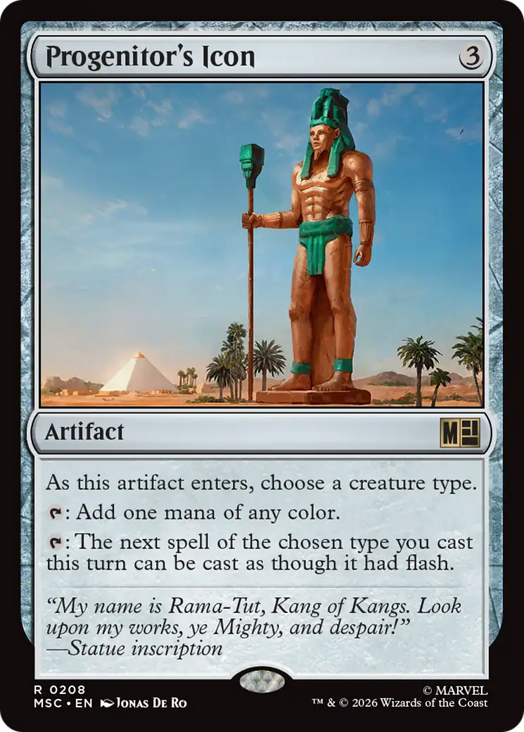 Progenitor's Icon (Surge Foil) [Marvel Super Heroes Commander] | Jack's On Queen