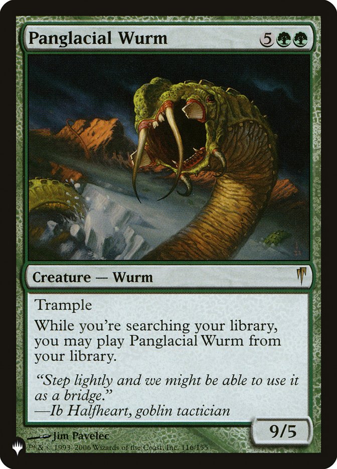 Panglacial Wurm [The List] | Jack's On Queen