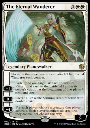 The Eternal Wanderer (Promo Pack) [Phyrexia: All Will Be One Promos] | Jack's On Queen