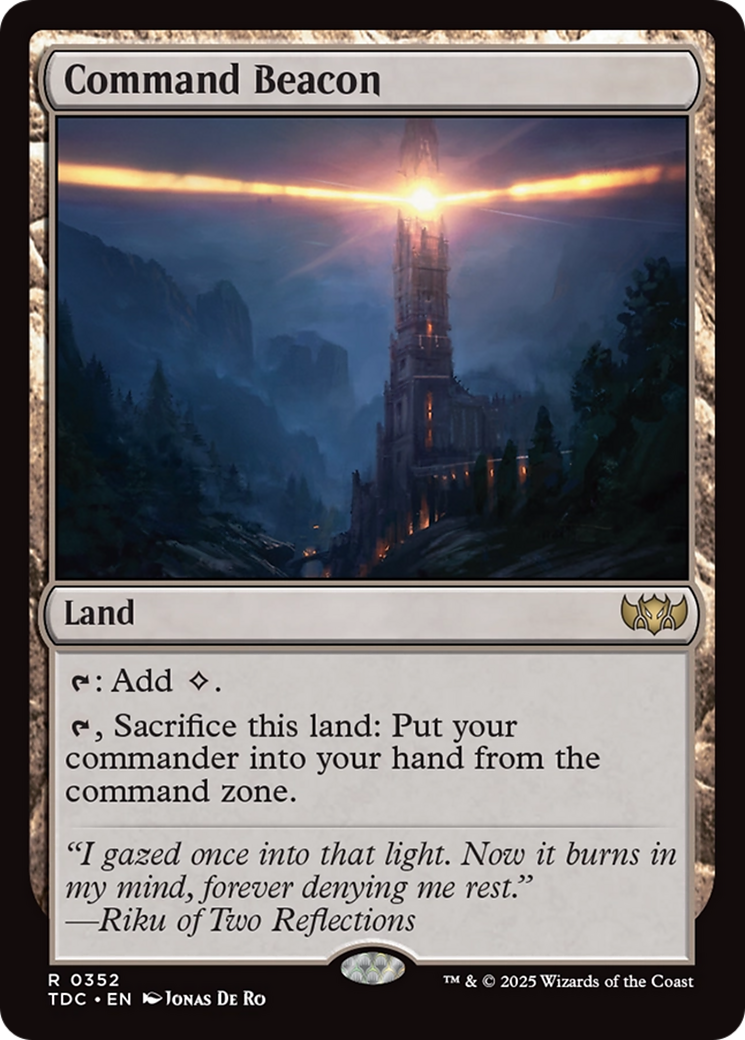 Command Beacon [Tarkir: Dragonstorm Commander] | Jack's On Queen