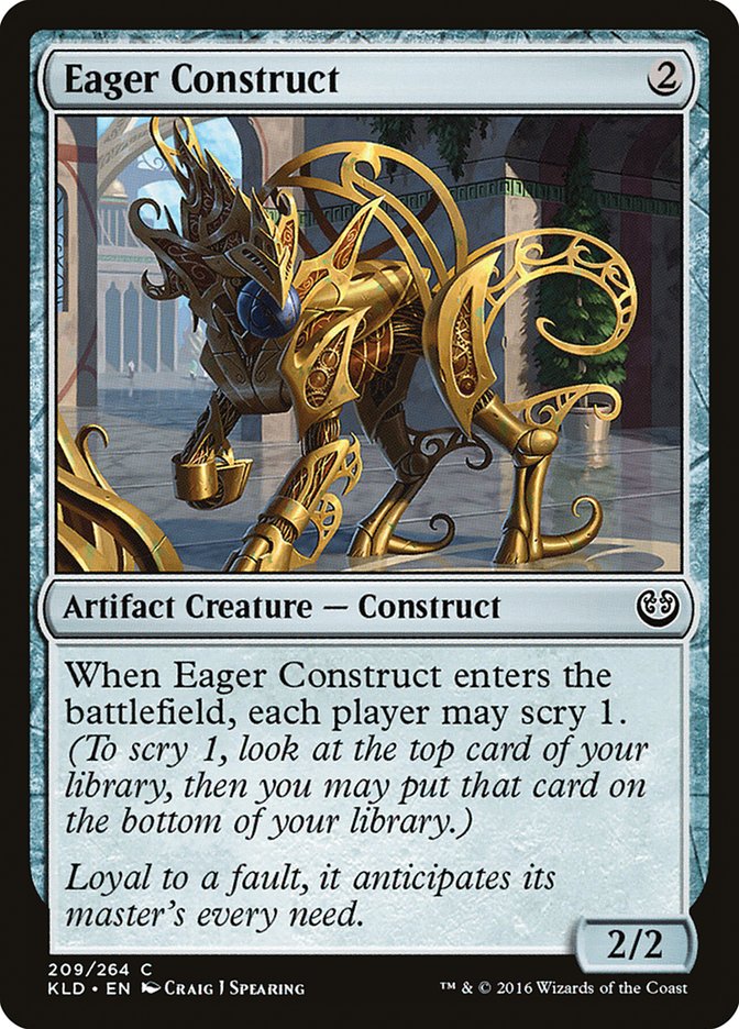 Eager Construct [Kaladesh] | Jack's On Queen