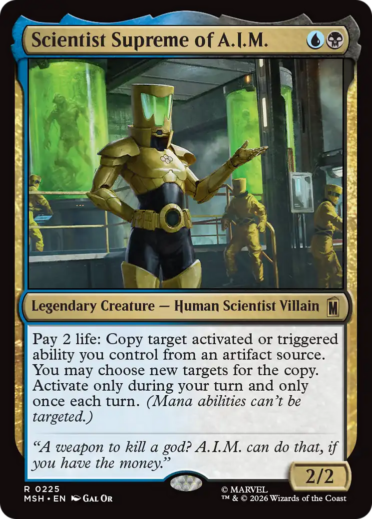 Scientist Supreme of A.I.M. [Marvel Super Heroes] | Jack's On Queen