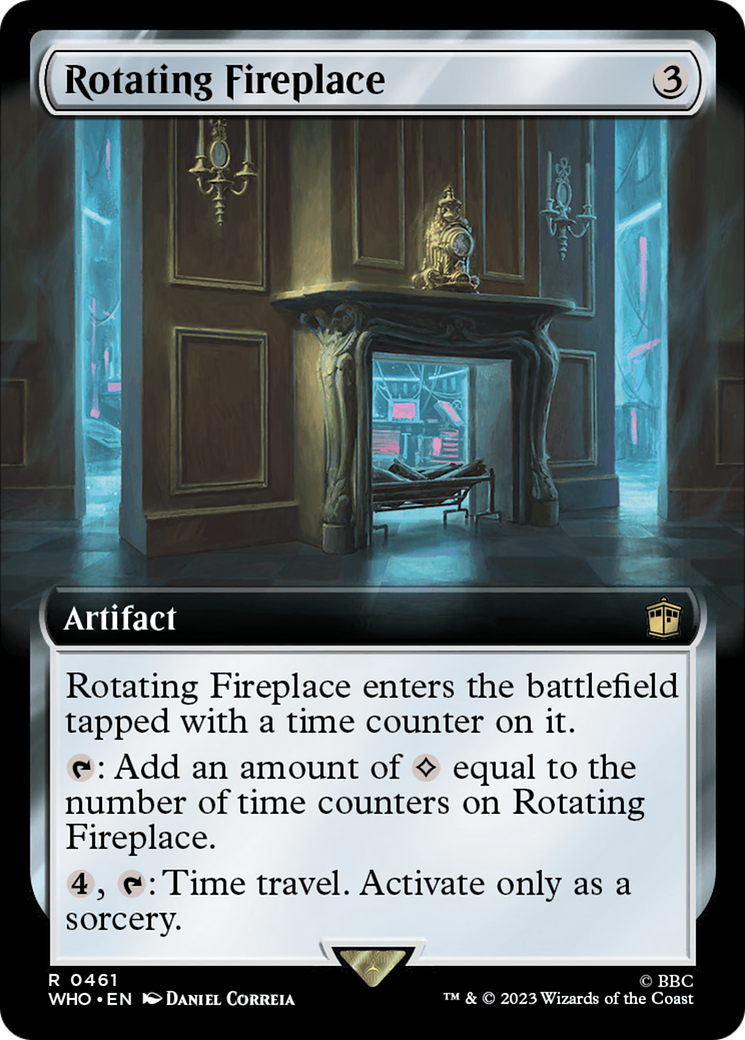 Rotating Fireplace (Extended Art) [Doctor Who] | Jack's On Queen