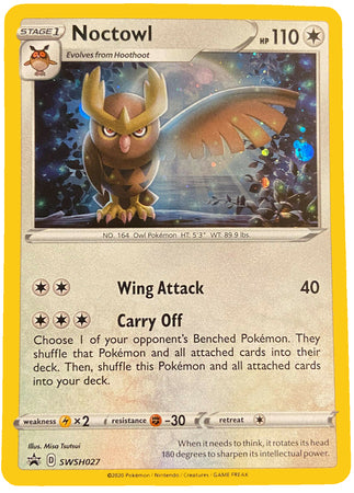 Noctowl (SWSH027) [Sword & Shield: Black Star Promos] | Jack's On Queen