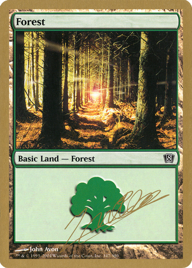 Forest (jn347) (Julien Nuijten) [World Championship Decks 2004] | Jack's On Queen