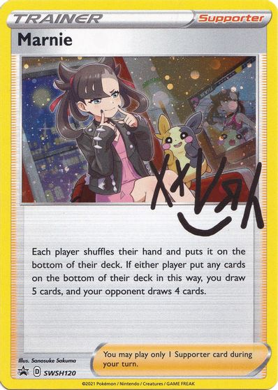 Marnie (SWSH120) [Sword & Shield: Black Star Promos] | Jack's On Queen