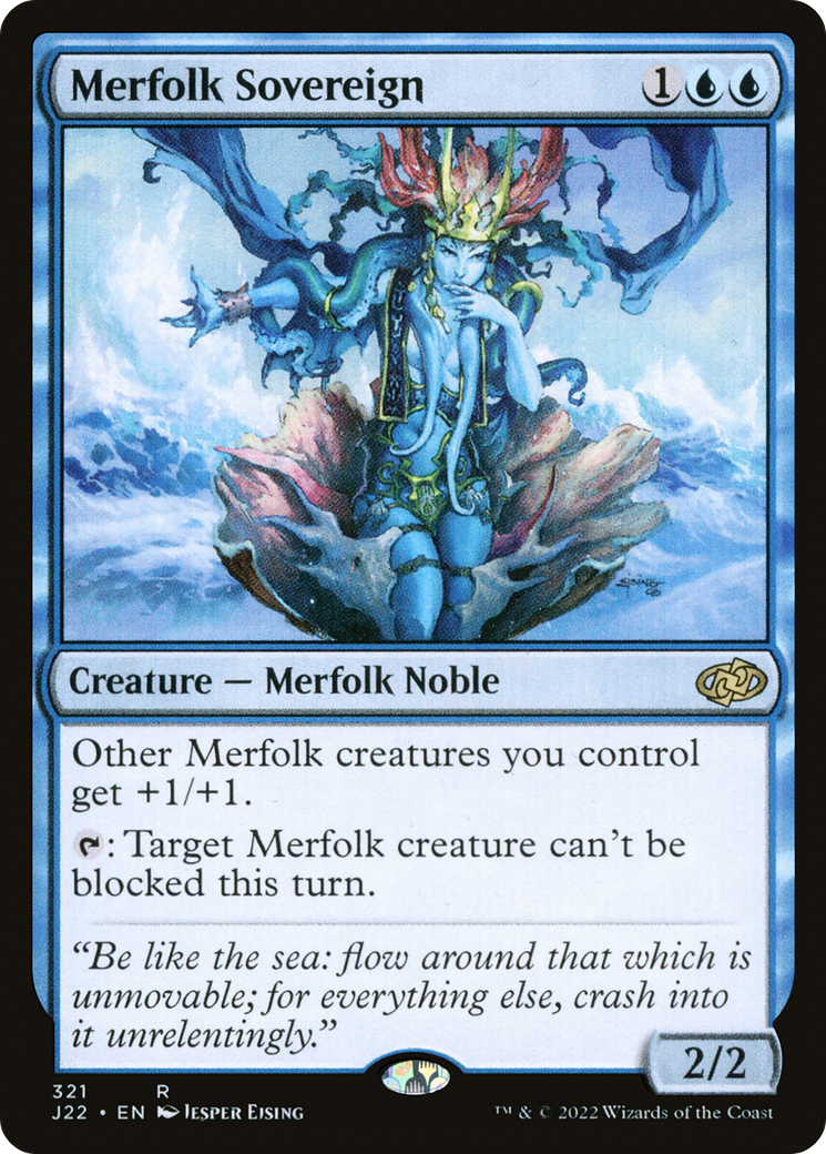 Merfolk Sovereign [Jumpstart 2022] | Jack's On Queen