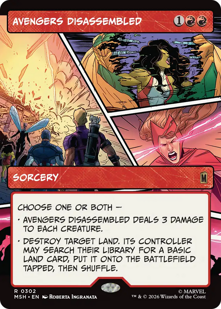 Avengers Disassembled (Borderless) [Marvel Super Heroes] | Jack's On Queen