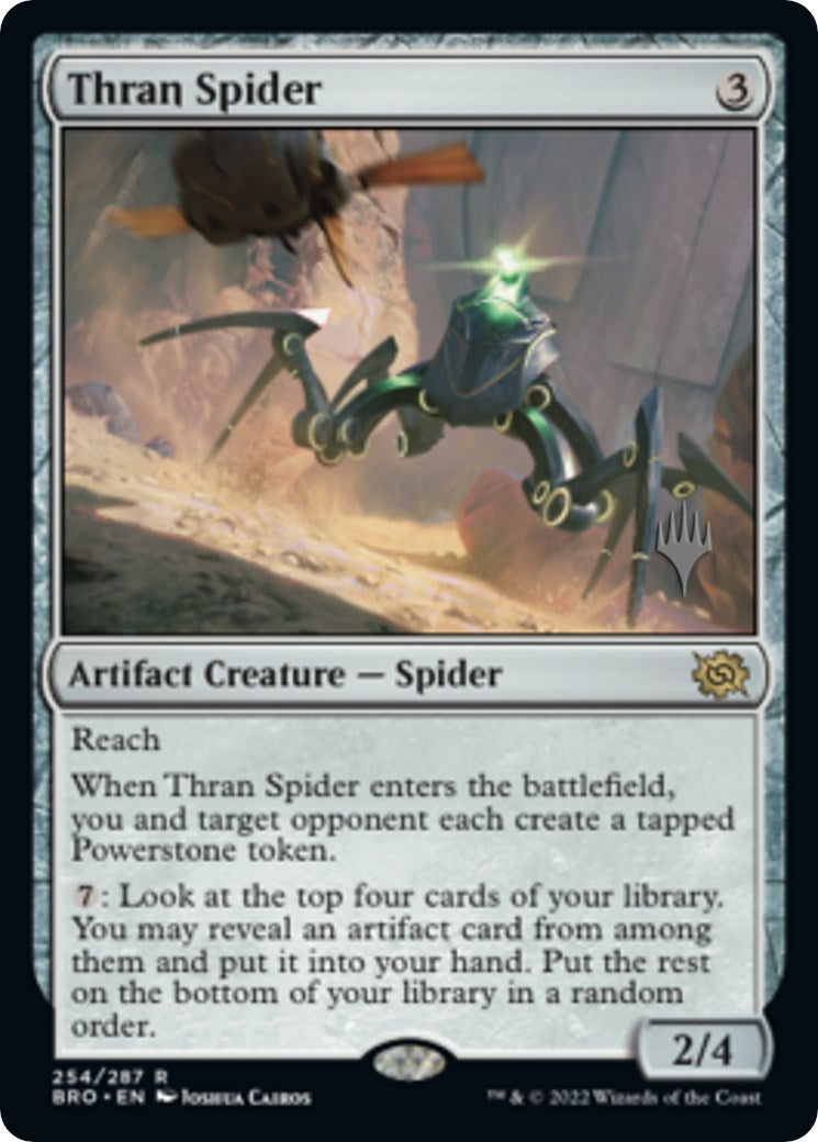 Thran Spider (Promo Pack) [The Brothers' War Promos] | Jack's On Queen