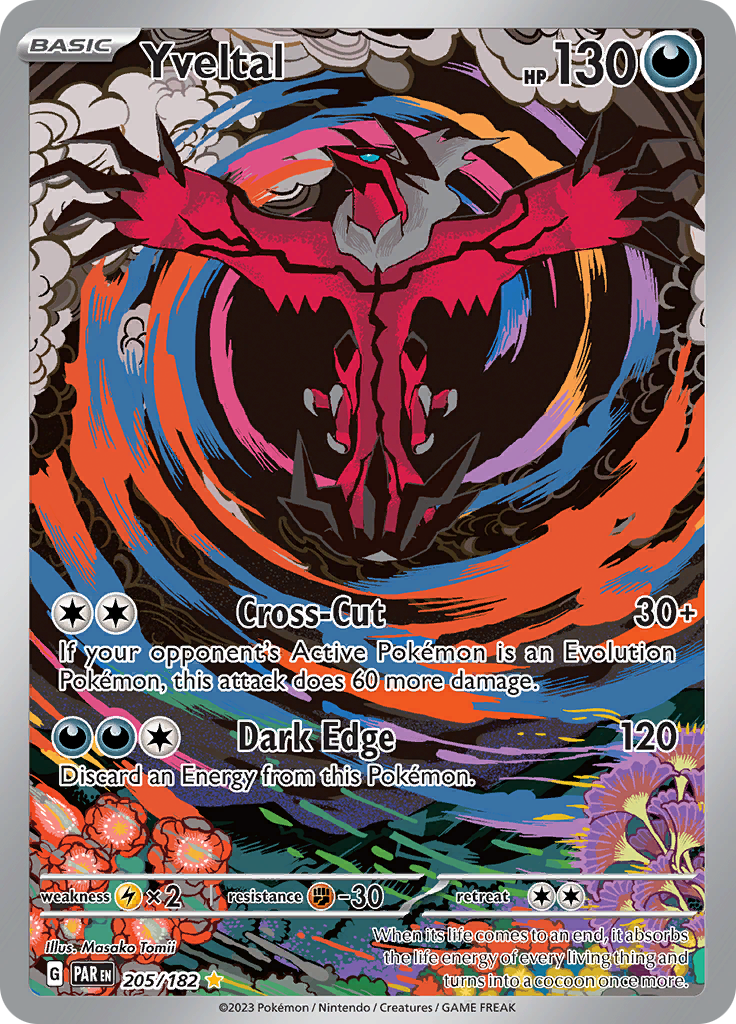 Yveltal (205/182) [Scarlet & Violet: Paradox Rift] | Jack's On Queen