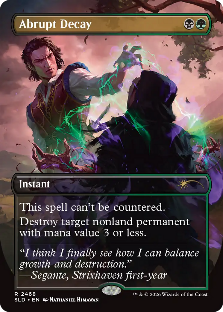 Abrupt Decay [Secret Lair Drop Series] | Jack's On Queen