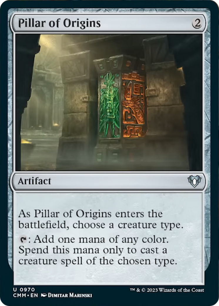 Pillar of Origins [Commander Masters] | Jack's On Queen