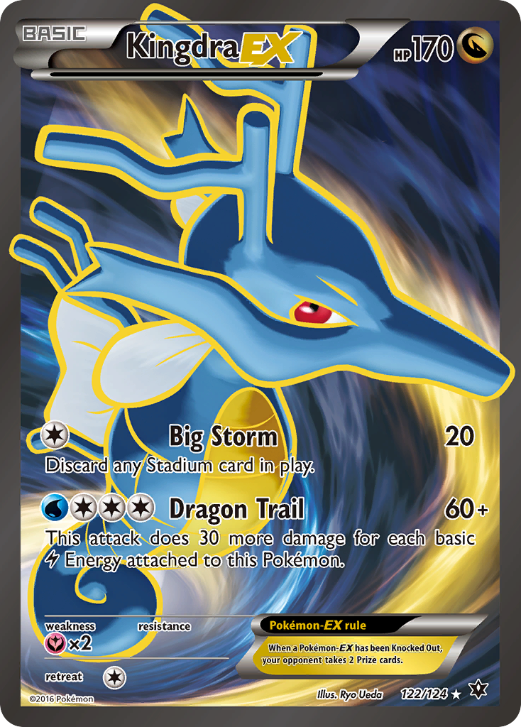 Kingdra EX (122/124) [XY: Fates Collide] | Jack's On Queen