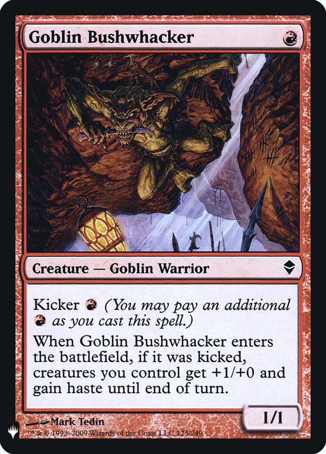 Goblin Bushwhacker [Mystery Booster] | Jack's On Queen